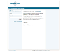 Tablet Screenshot of itasset.drakescull.net